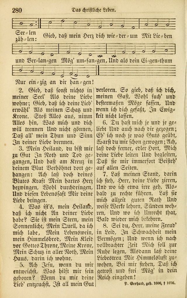 Evangelisches Gesangbuch: herausgegeben von dem Evangelischen Kirchenvereindes Westens page 291