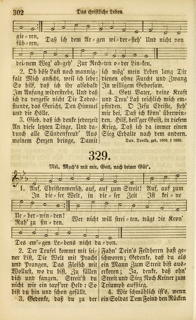 Evangelisches Gesangbuch: herausgegeben von dem Evangelischen Kirchenvereindes Westens page 313