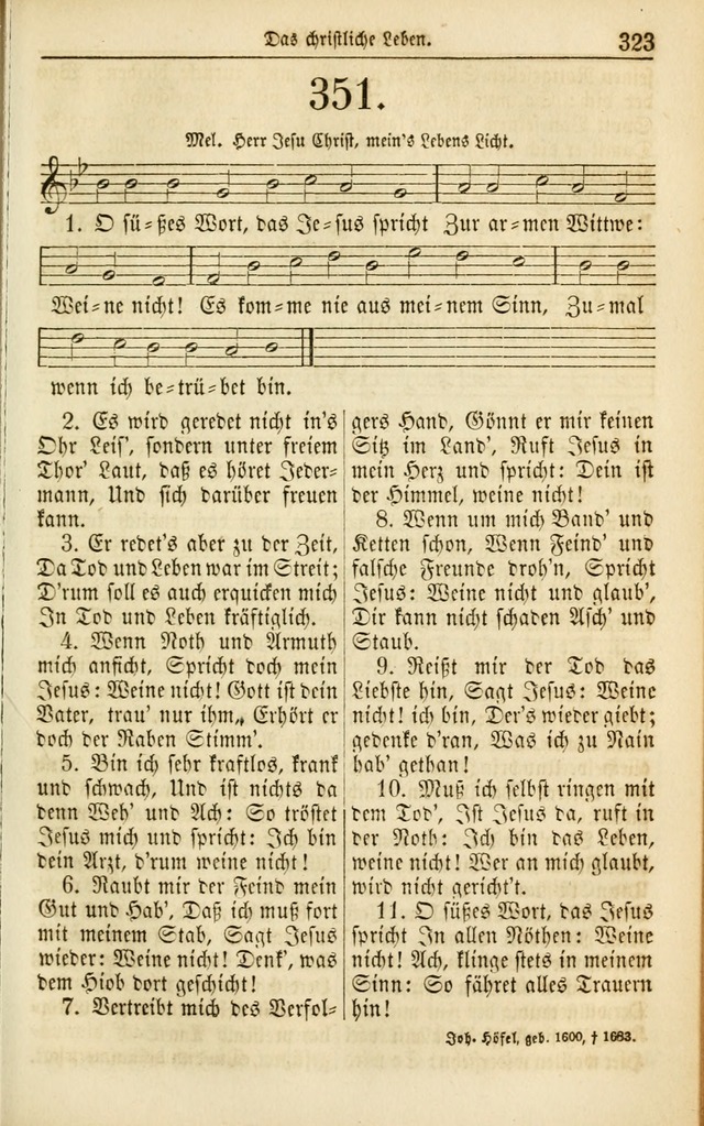 Evangelisches Gesangbuch: herausgegeben von dem Evangelischen Kirchenvereindes Westens page 334