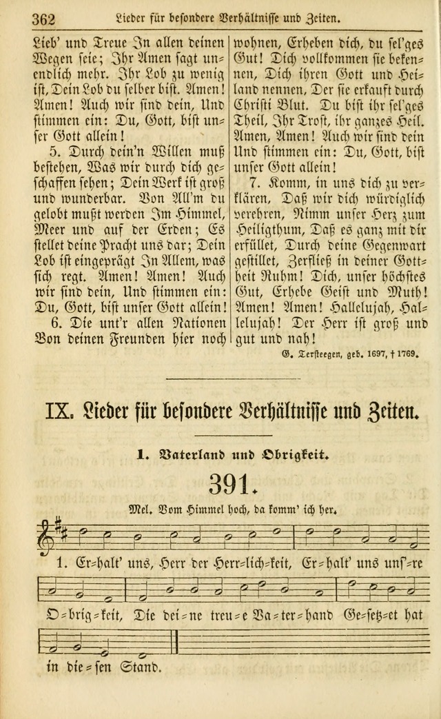 Evangelisches Gesangbuch: herausgegeben von dem Evangelischen Kirchenvereindes Westens page 373