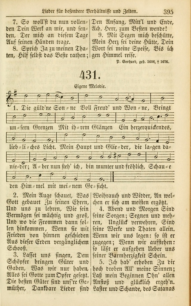 Evangelisches Gesangbuch: herausgegeben von dem Evangelischen Kirchenvereindes Westens page 406