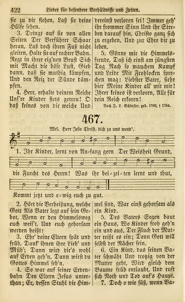 Evangelisches Gesangbuch: herausgegeben von dem Evangelischen Kirchenvereindes Westens page 433