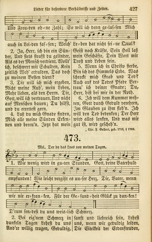 Evangelisches Gesangbuch: herausgegeben von dem Evangelischen Kirchenvereindes Westens page 438