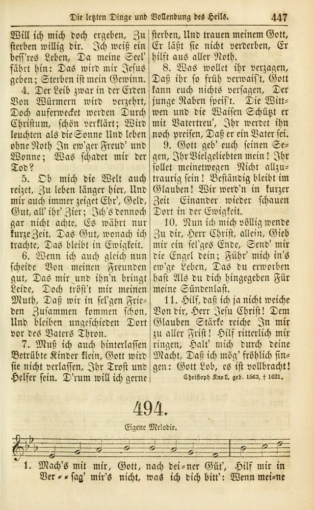Evangelisches Gesangbuch: herausgegeben von dem Evangelischen Kirchenvereindes Westens page 458