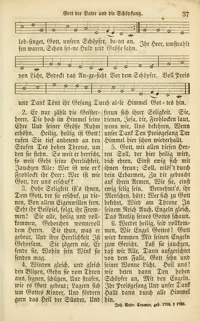 Evangelisches Gesangbuch: herausgegeben von dem Evangelischen Kirchenvereindes Westens page 46