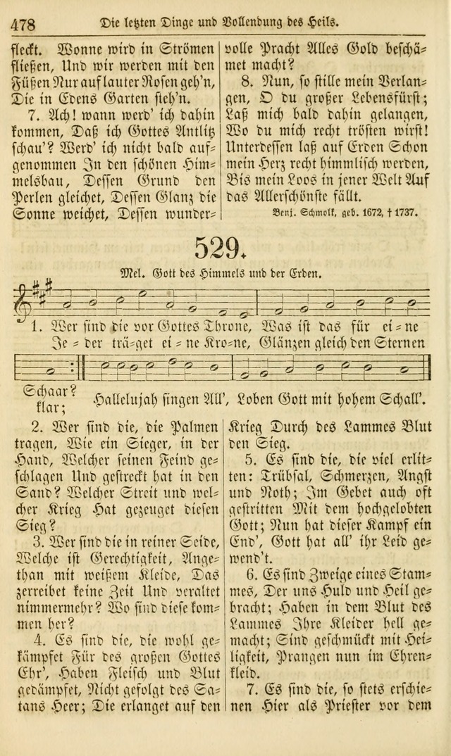 Evangelisches Gesangbuch: herausgegeben von dem Evangelischen Kirchenvereindes Westens page 489