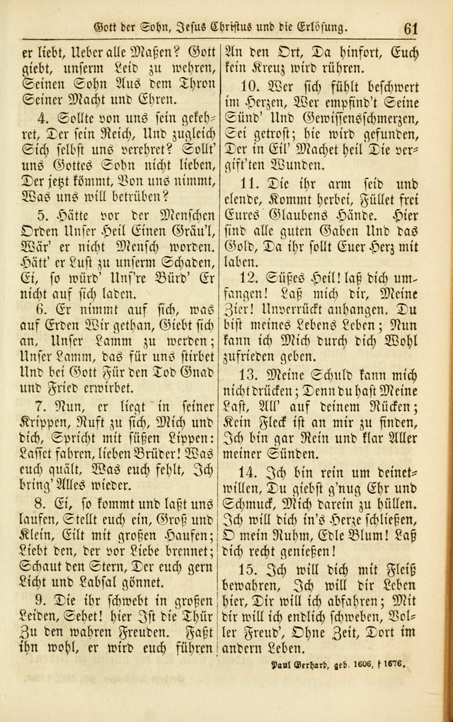 Evangelisches Gesangbuch: herausgegeben von dem Evangelischen Kirchenvereindes Westens page 70