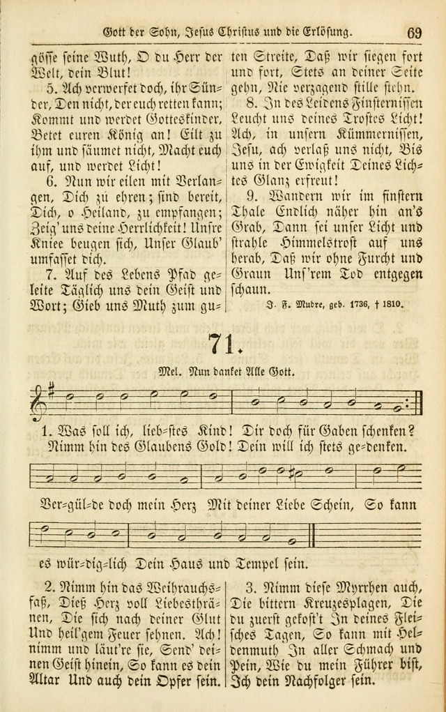 Evangelisches Gesangbuch: herausgegeben von dem Evangelischen Kirchenvereindes Westens page 78