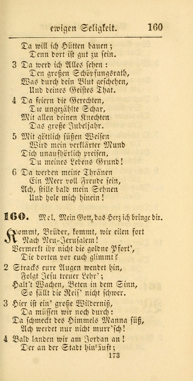 Evangelisches Gesangbuch: oder eine sammlung geistreicher lieder zum gebrauch der Evangelischen Gemeinschaft und aller heilsuchenden seelen page 773