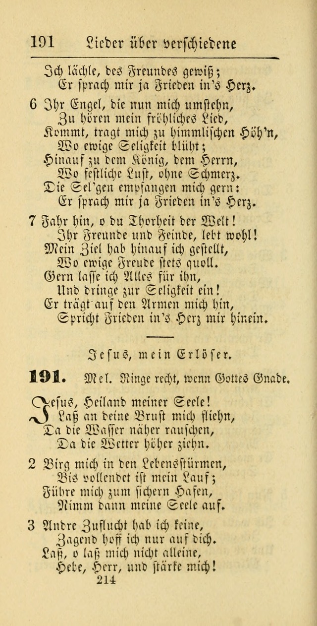 Evangelisches Gesangbuch: oder eine sammlung geistreicher lieder zum gebrauch der Evangelischen Gemeinschaft und aller heilsuchenden seelen page 814