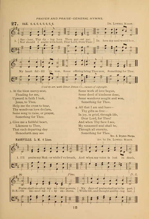 Evangelical Hymnal page 15
