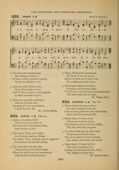 Evangelical Hymnal page 154
