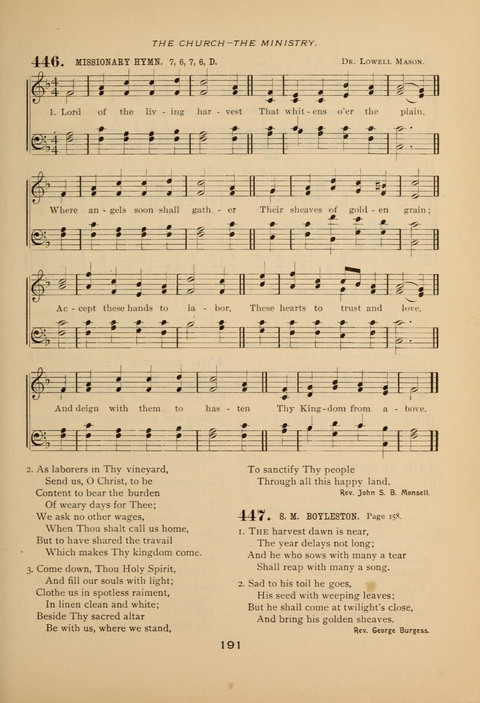 Evangelical Hymnal page 195