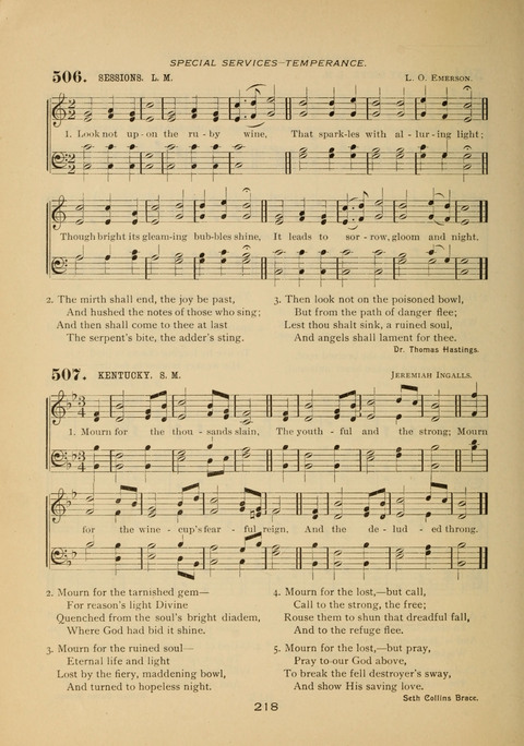 Evangelical Hymnal page 222