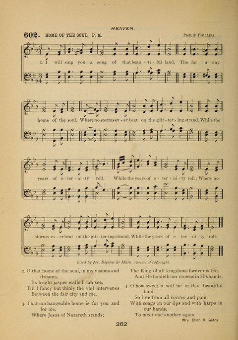 Evangelical Hymnal page 266