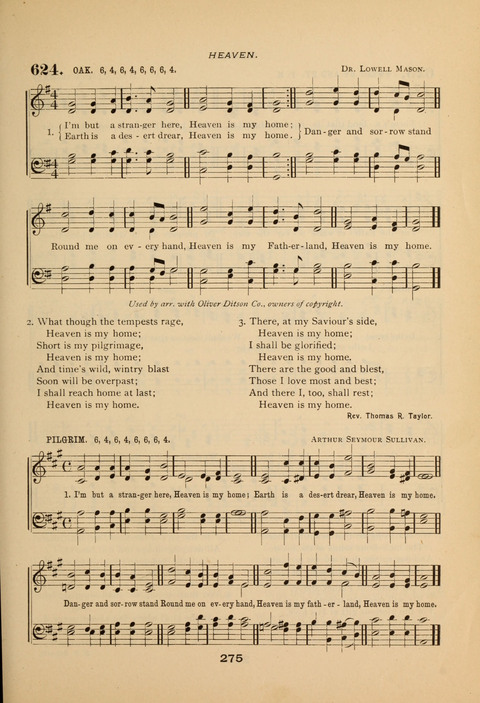 Evangelical Hymnal page 279