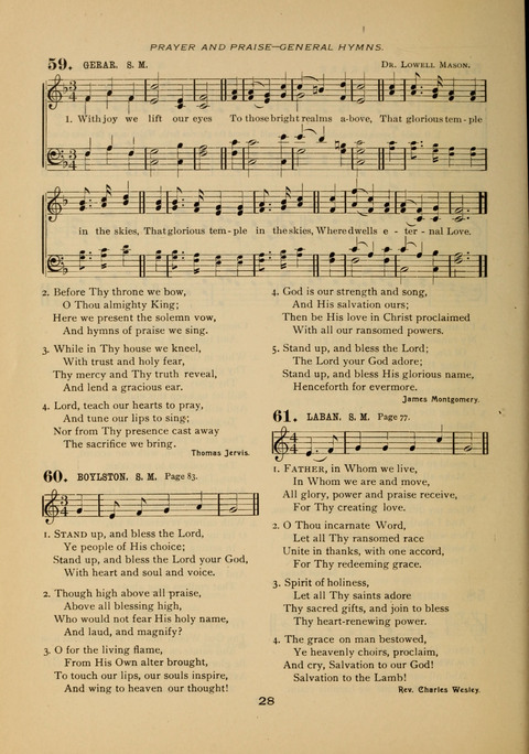 Evangelical Hymnal page 28