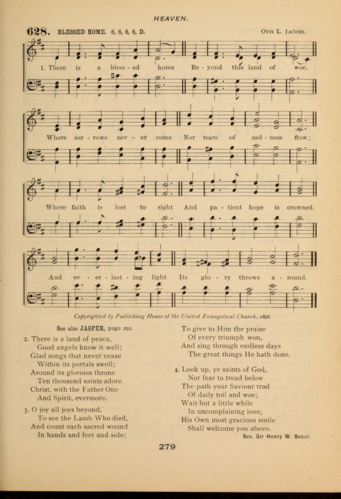 Evangelical Hymnal page 283