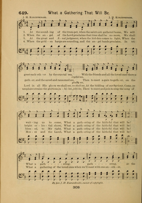 Evangelical Hymnal page 312
