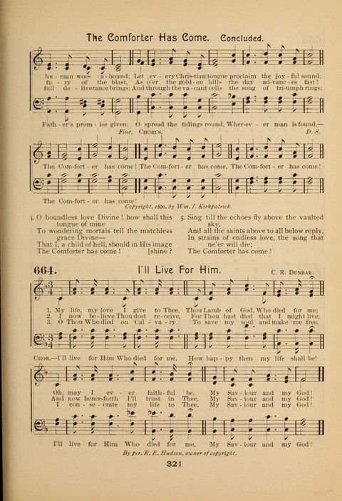 Evangelical Hymnal page 325