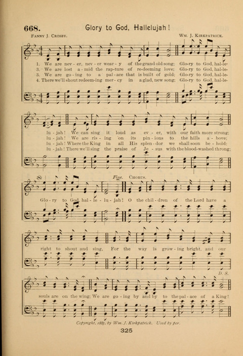 Evangelical Hymnal page 329