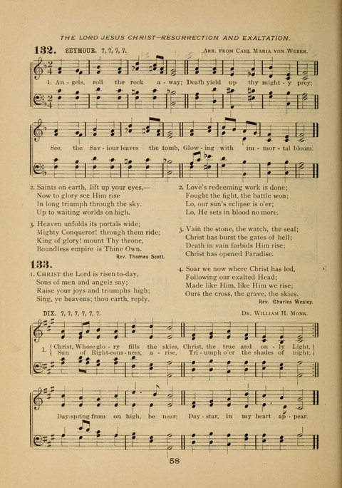 Evangelical Hymnal page 58