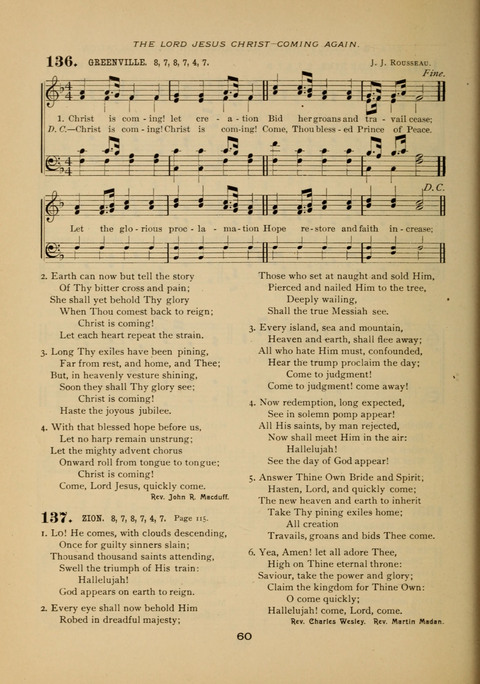 Evangelical Hymnal page 60