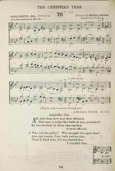 The English Hymnal: with Tunes page 102