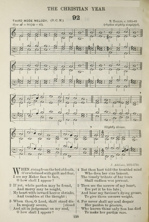 The English Hymnal: with Tunes page 128