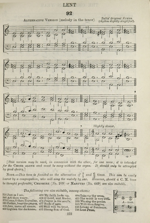 The English Hymnal: with Tunes page 129