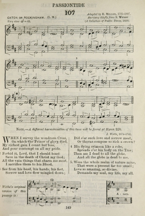 The English Hymnal: with Tunes page 147