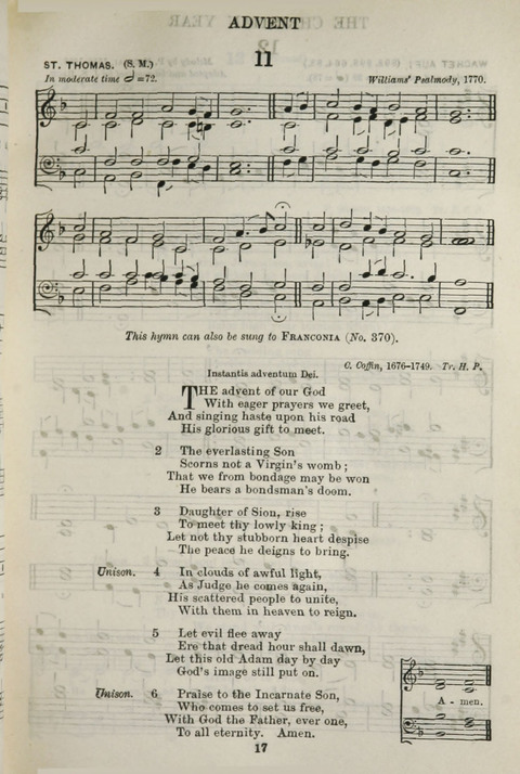 The English Hymnal: with Tunes page 19