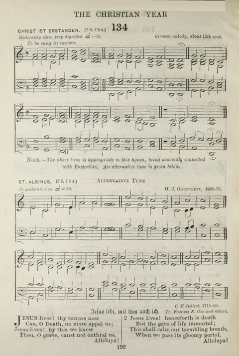 The English Hymnal: with Tunes page 190