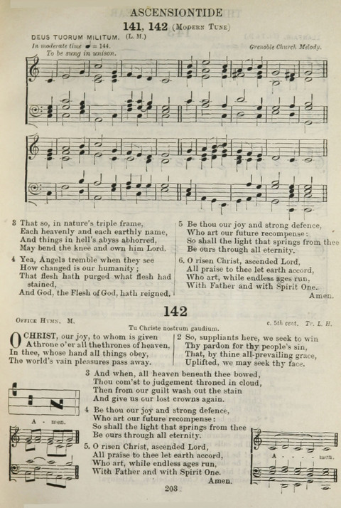 The English Hymnal: with Tunes page 201