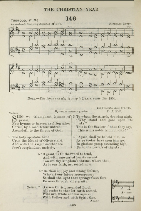 The English Hymnal: with Tunes page 206