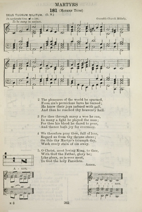 The English Hymnal: with Tunes page 265