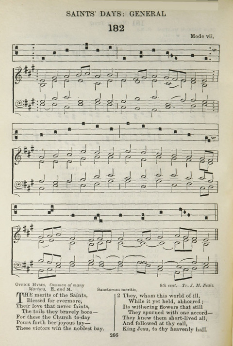 The English Hymnal: with Tunes page 266