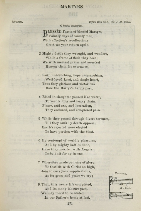 The English Hymnal: with Tunes page 271