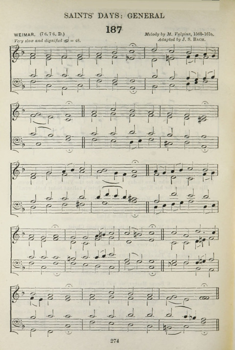 The English Hymnal: with Tunes page 274