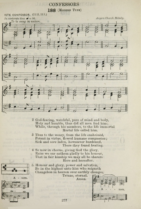 The English Hymnal: with Tunes page 277