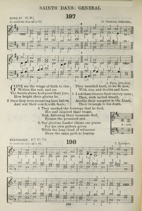 The English Hymnal: with Tunes page 286