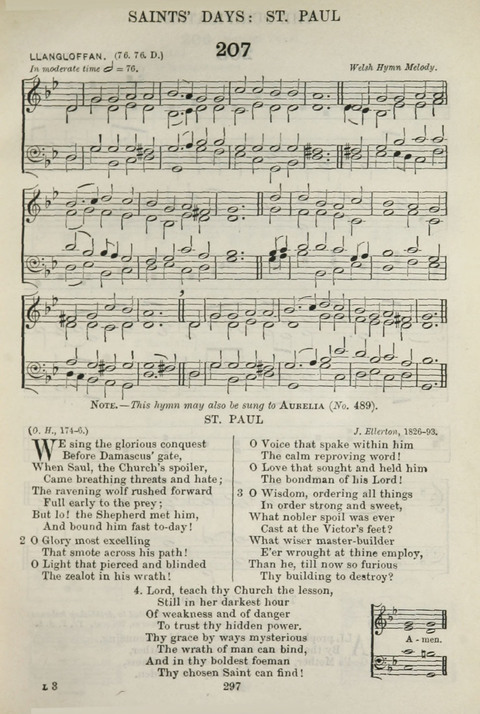 The English Hymnal: with Tunes page 297