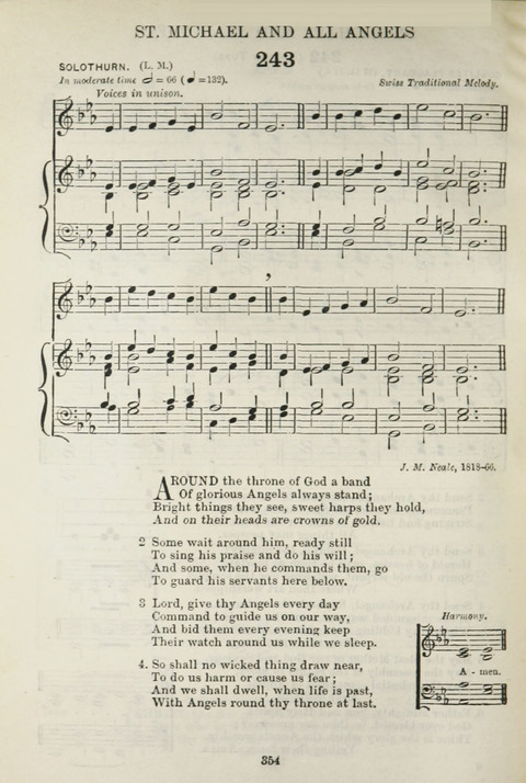 The English Hymnal: with Tunes page 354