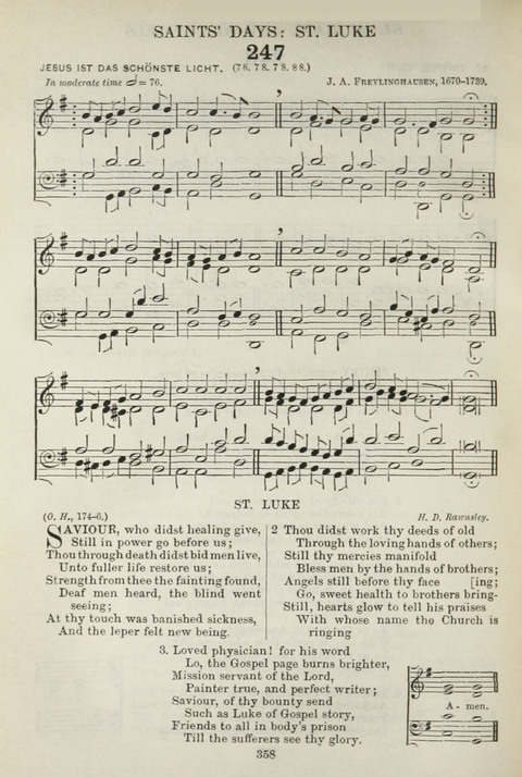 The English Hymnal: with Tunes page 358