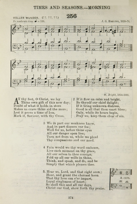The English Hymnal: with Tunes page 374