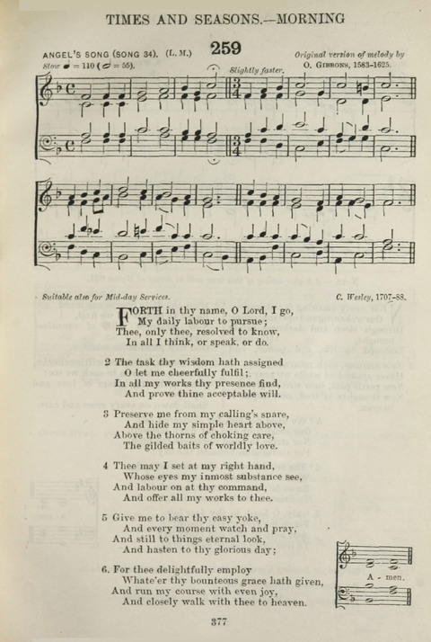 The English Hymnal: with Tunes page 377