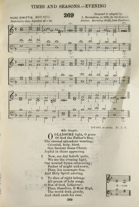 The English Hymnal: with Tunes page 391