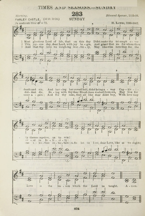 The English Hymnal: with Tunes page 406