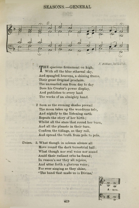 The English Hymnal: with Tunes page 419