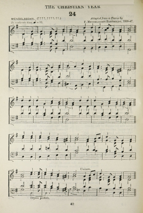 The English Hymnal: with Tunes page 42